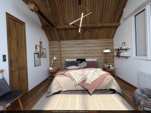 projection 3D immobilier